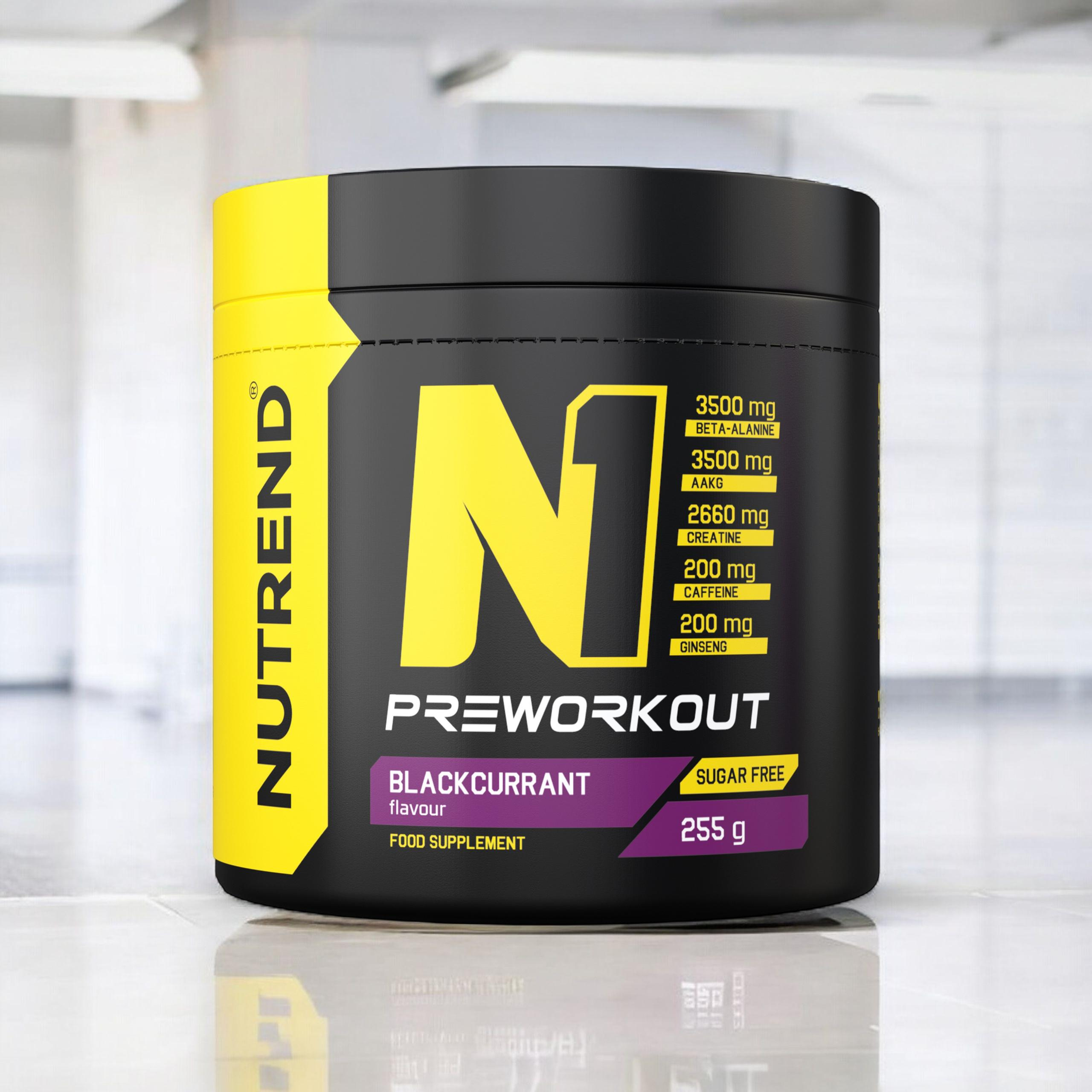 NUTREND N1 Pre Workout - 2x 255g