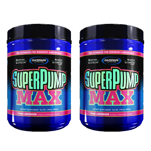 GASPARI NUTRITION Super Pump Max - 2x 640g