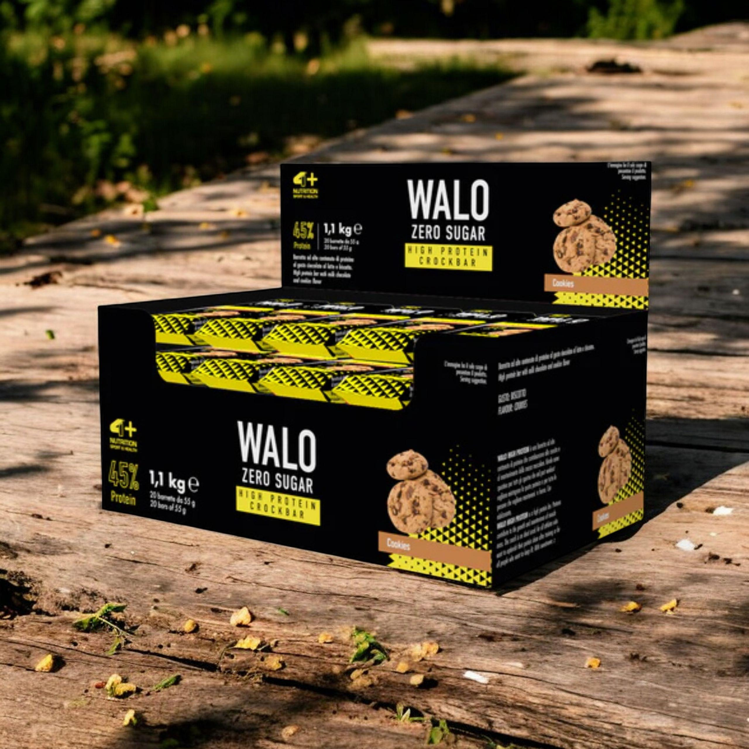 4+ NUTRITION - Walo ZeroSugar CrockBar HP 45% - 20x 2x 55g