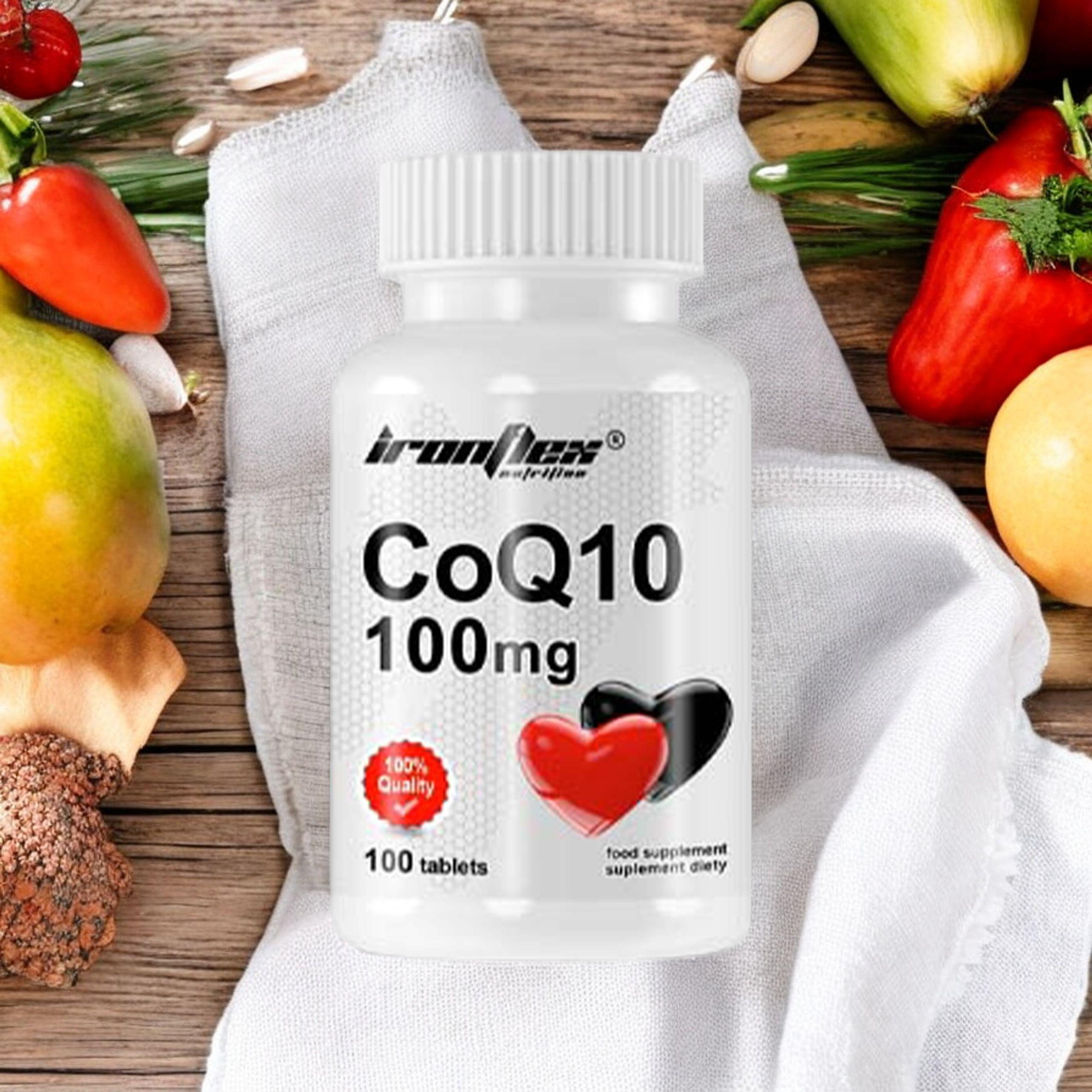IRONFLEX CoQ10 100mg - 3x 100 tabs