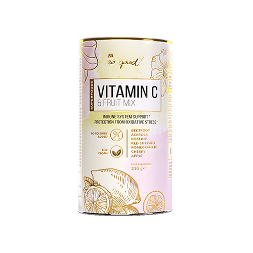FITNESS AUTHORITY So Good Vitamin C & Fruit Mix - 3x 210g