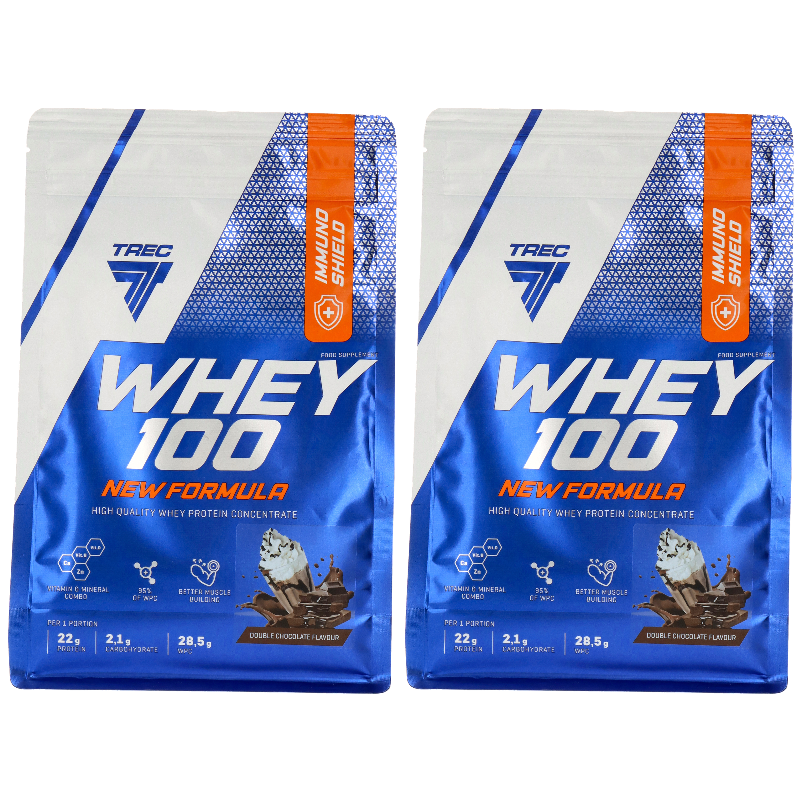 TREC - Whey 100 Immuno Shield - 2x 700g