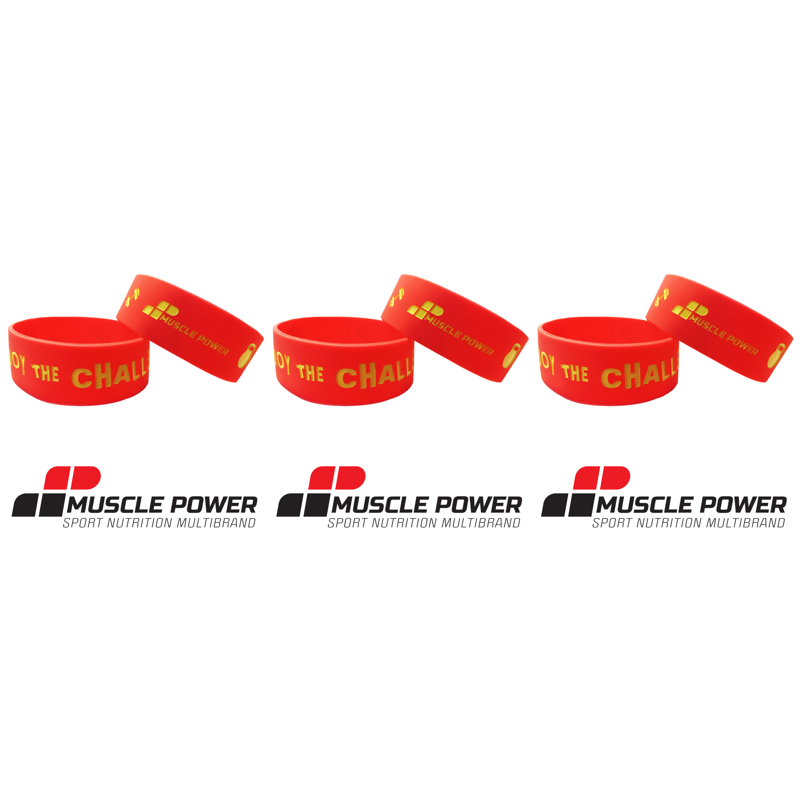 MP GENERATION Opaska Wristband MP - 3x Enjoy The Challenge