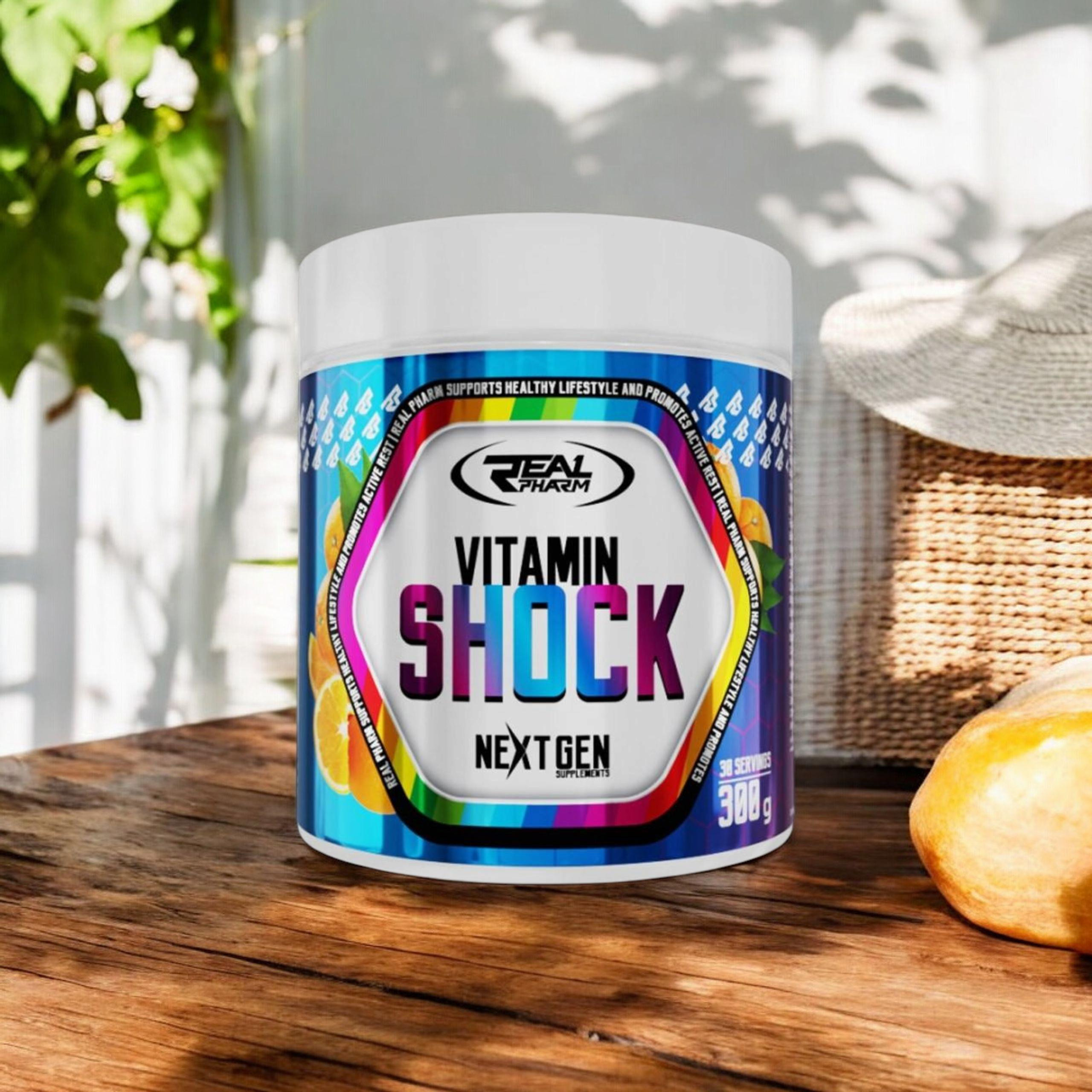 REAL PHARM - Vitamin Shock - 2x 300g - Orange