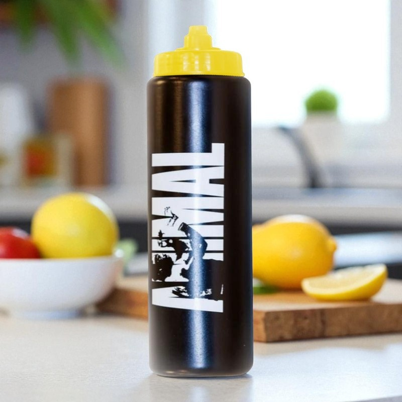 UNIVERSAL - Water Jug - 1000ml - Black/Yellow