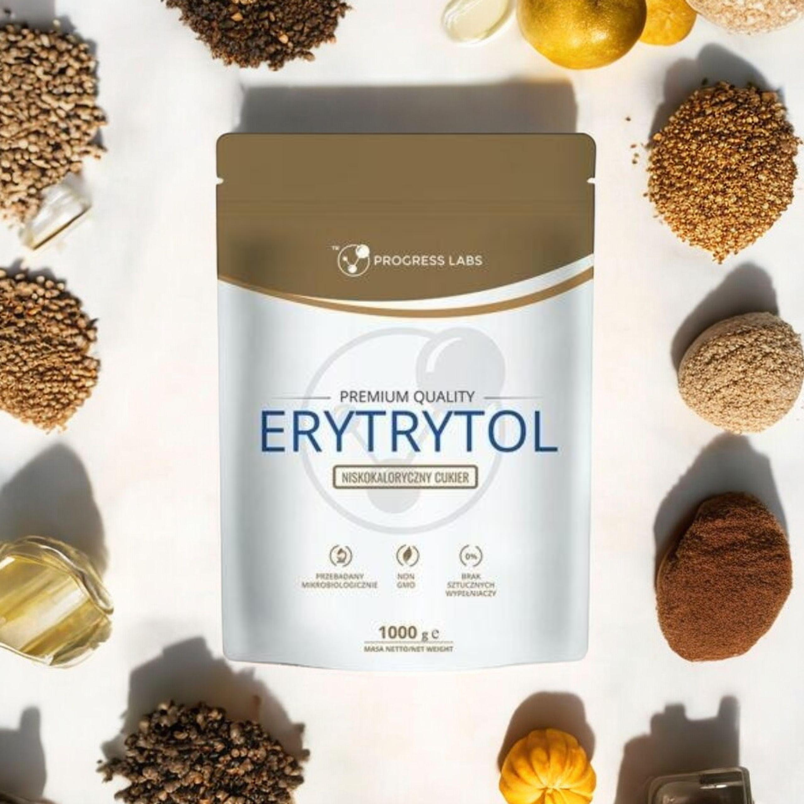 PROGRESS LABS - Erytrytol - 3x 1000g