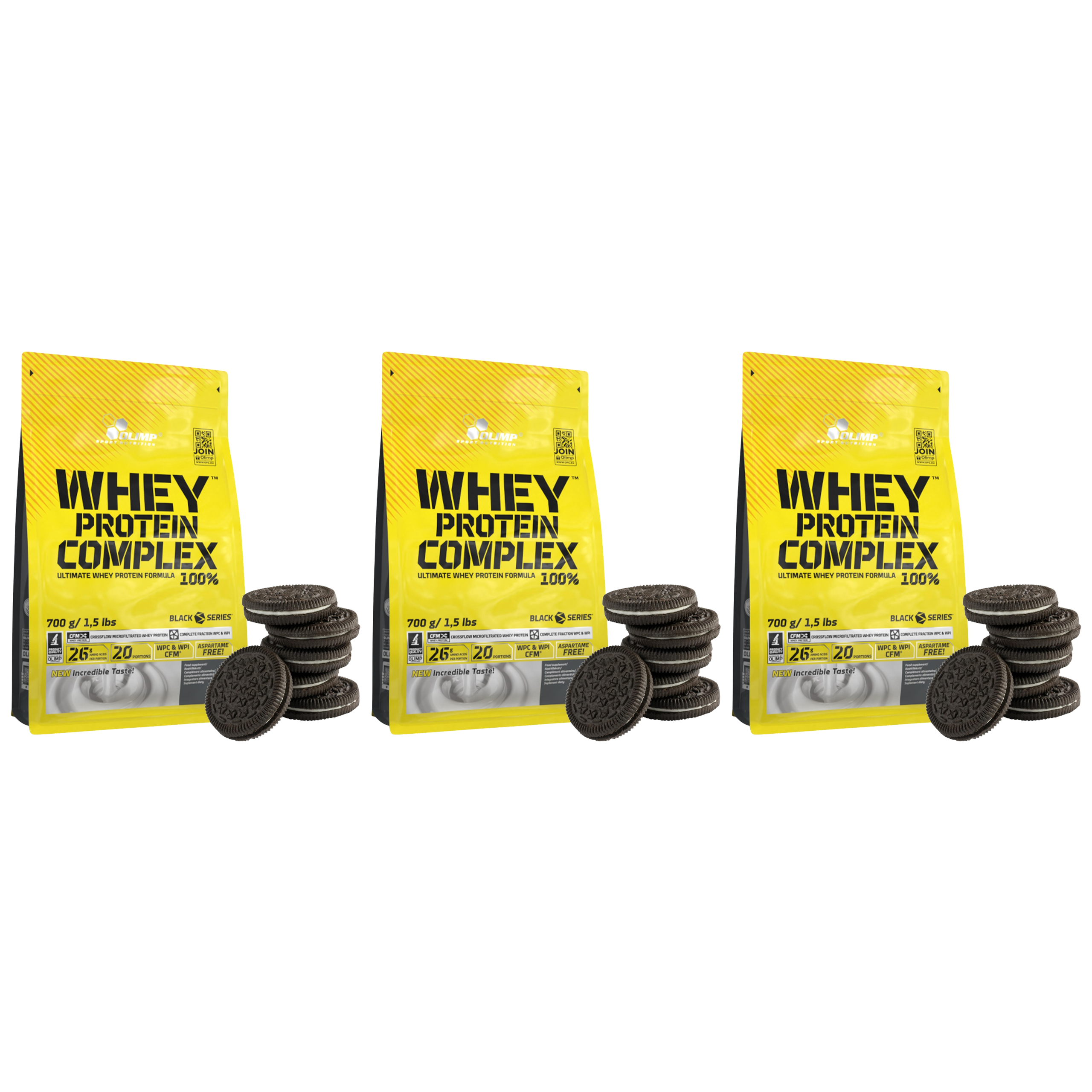 OLIMP Whey Protein Complex 100% - 3x 700g