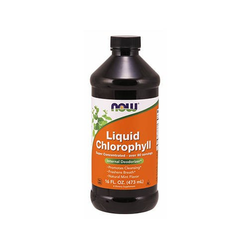 NOW Liquid Chlorophyll - 2x 473ml - Chlorofil w płynie
