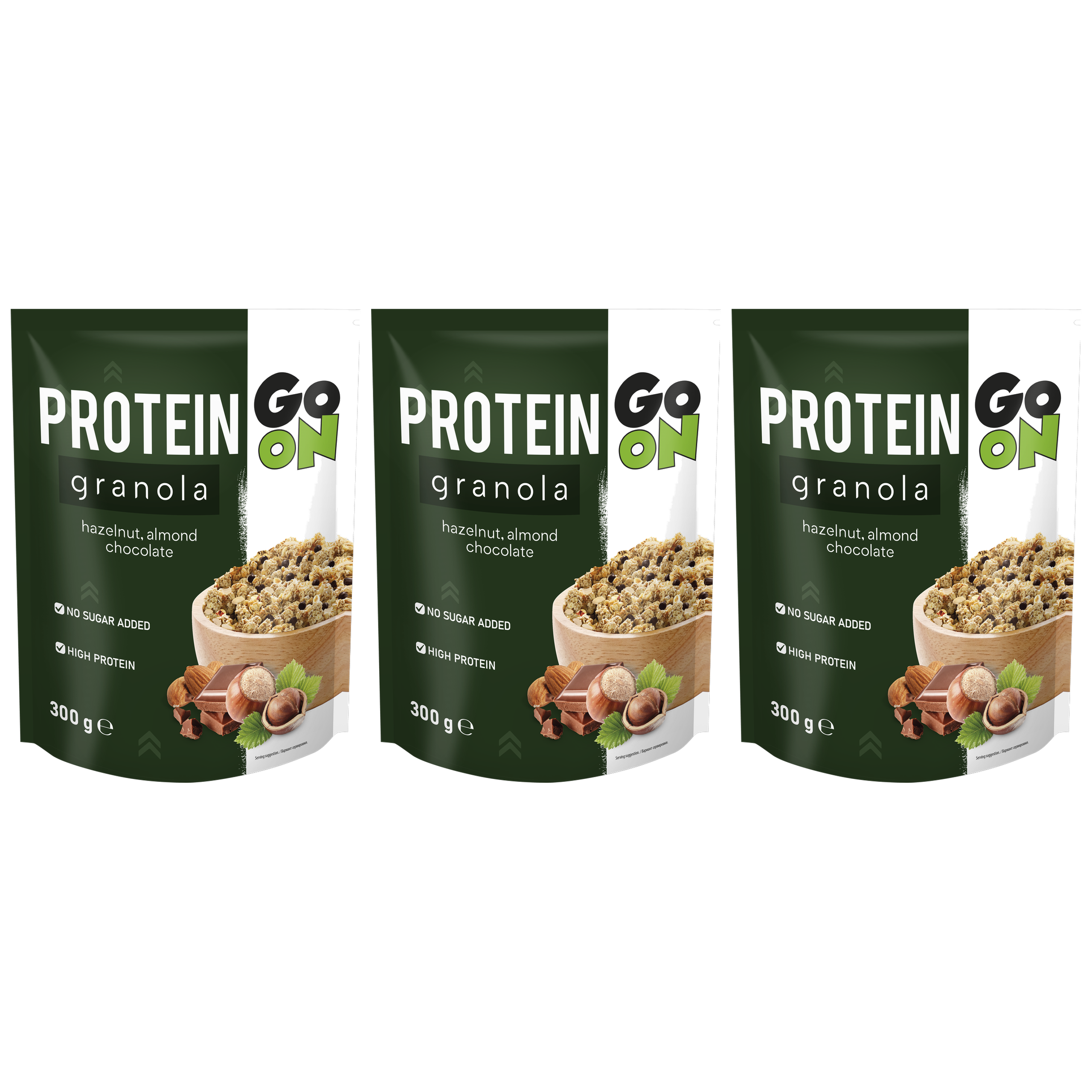 SANTE Granola Protein z Czekolada i orzechami - 3x 300g