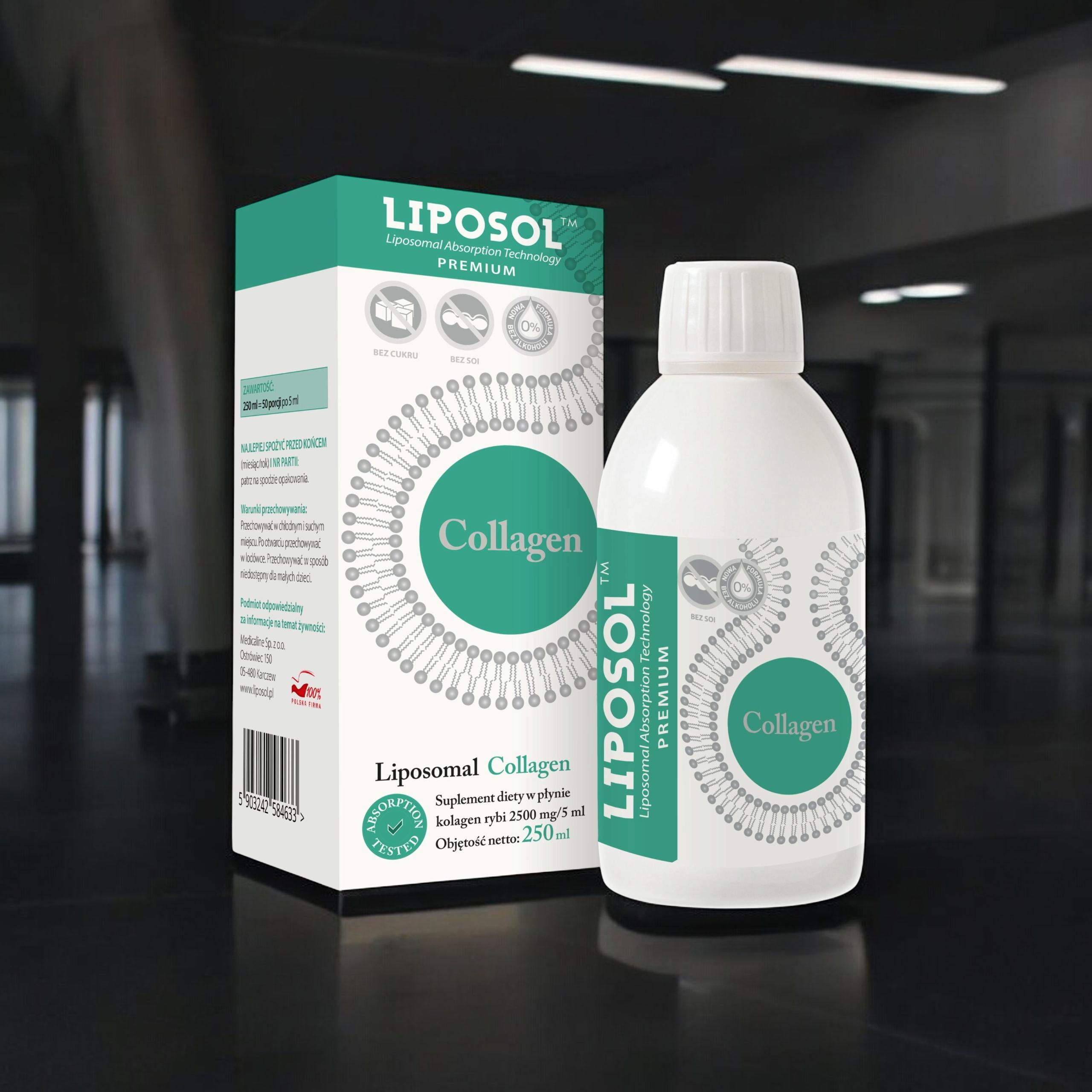 ALINESS - Kolagen Rybi Liposomalny 5g/10ml - 250ml