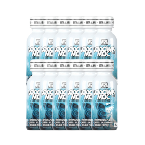 FITNESS AUTHORITY - Lodowa Moc Shot - 12x 3x 120ml - Lemon Ice Tea