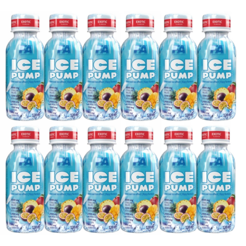 FITNESS AUTHORITY Ice Pump Shot - 12x 3x 120ml