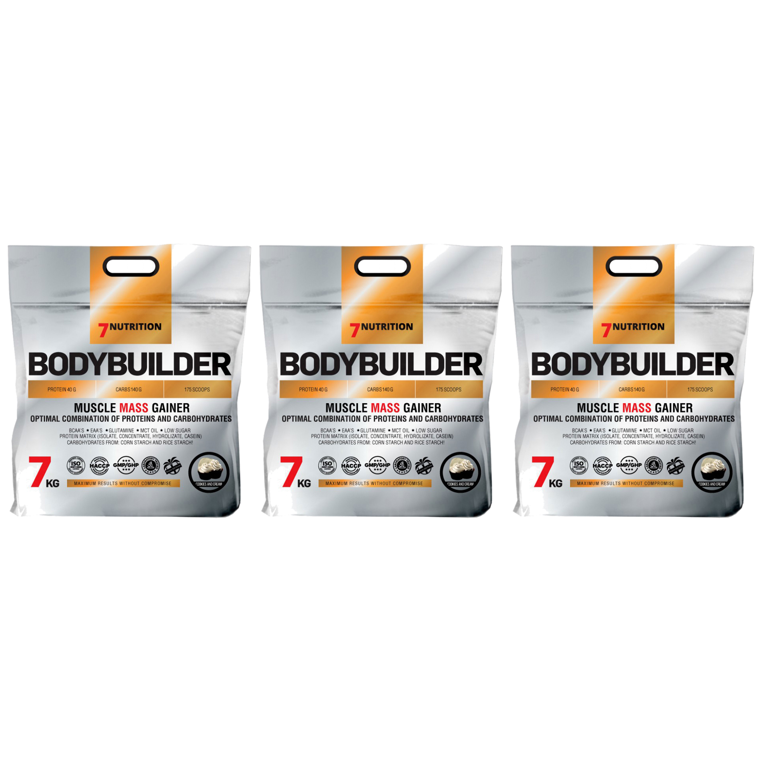 7 NUTRITION Bodybuilder - 3x 7000g