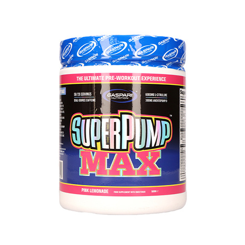 GASPARI NUTRITION - Super Pump Max - 500g - Pink Lemonade