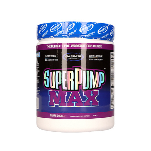 GASPARI NUTRITION - Super Pump Max - 2x 500g - Grape Cooler