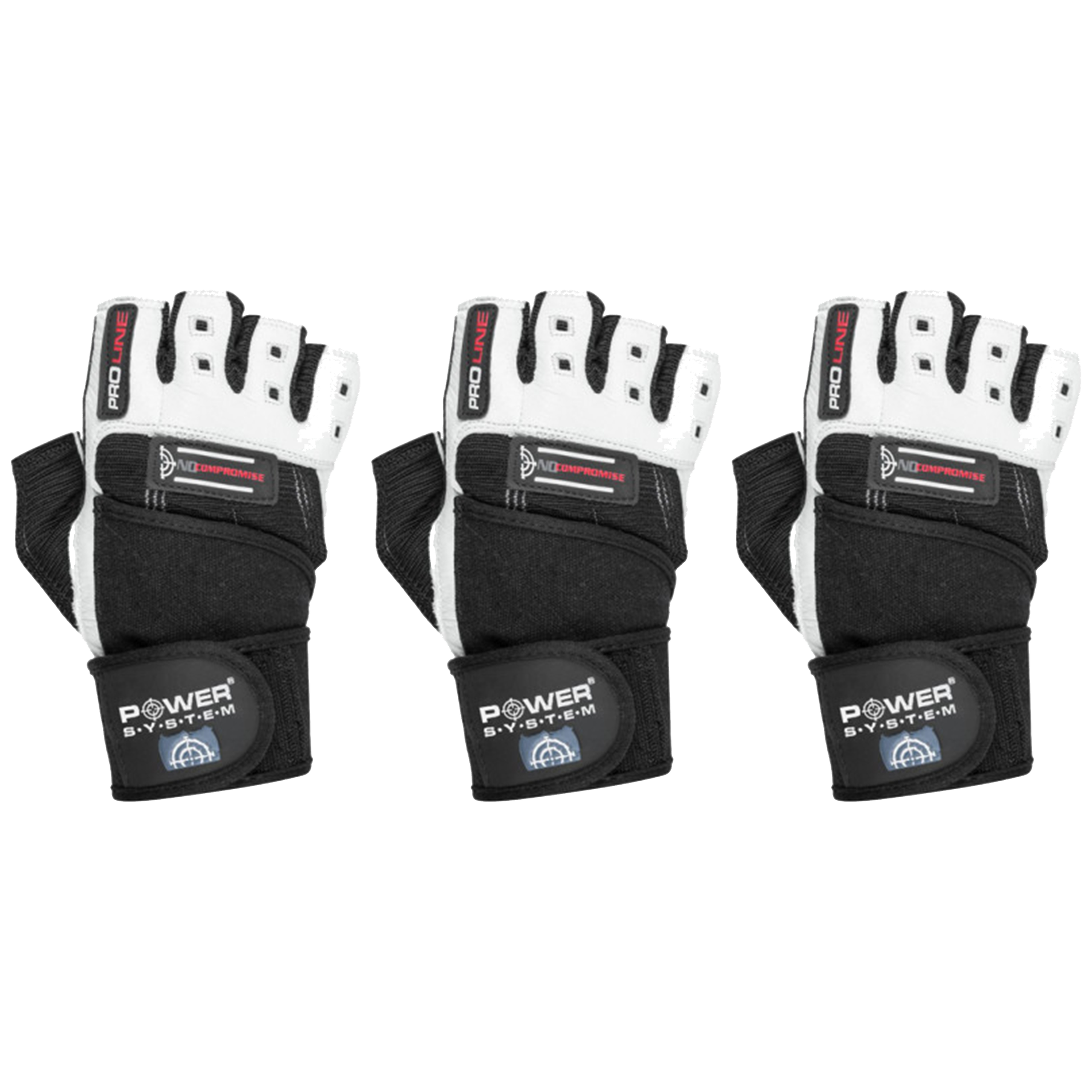 POWER SYSTEM Rękawice - 3x No Compromise