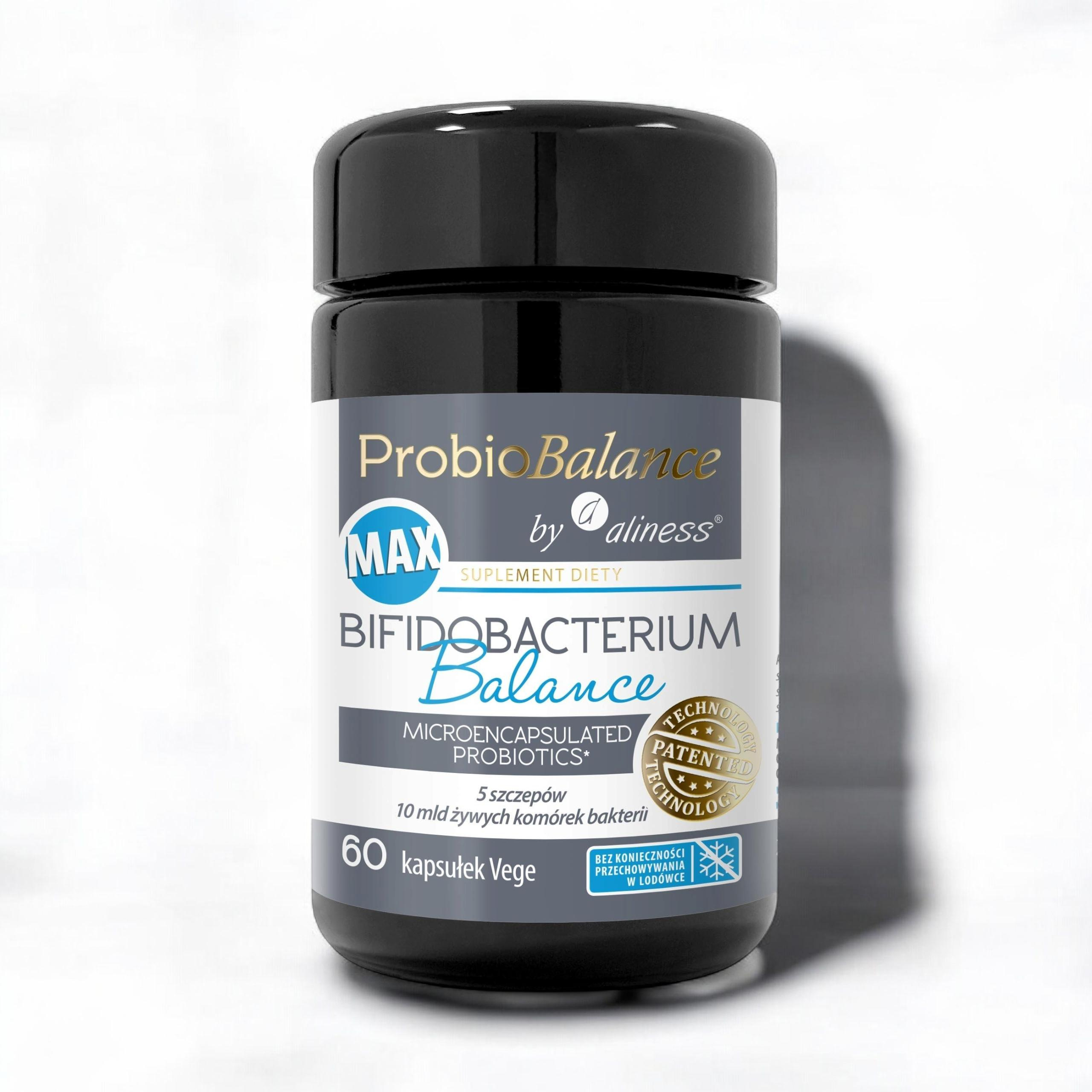 ALINESS - ProbioBALANCE Max Bifidobacterium 10mld - 60vcaps.