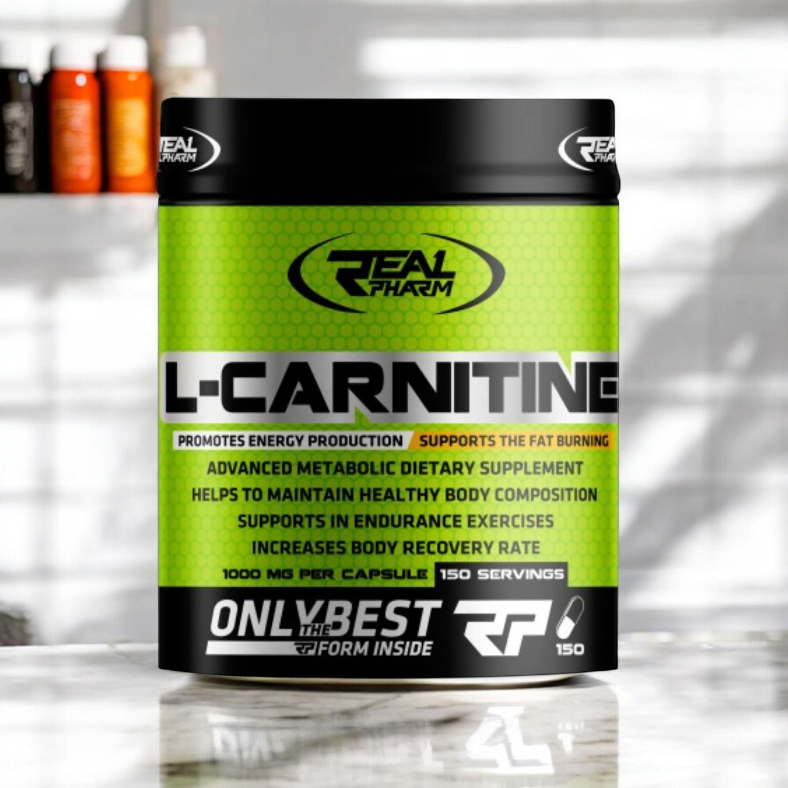 REAL PHARM L-Carnitine 1000mg - 150caps