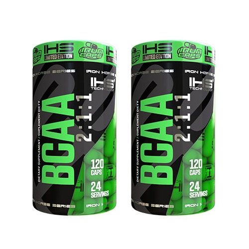 IRON HORSE BCAA 2:1:1 - 2x 120caps