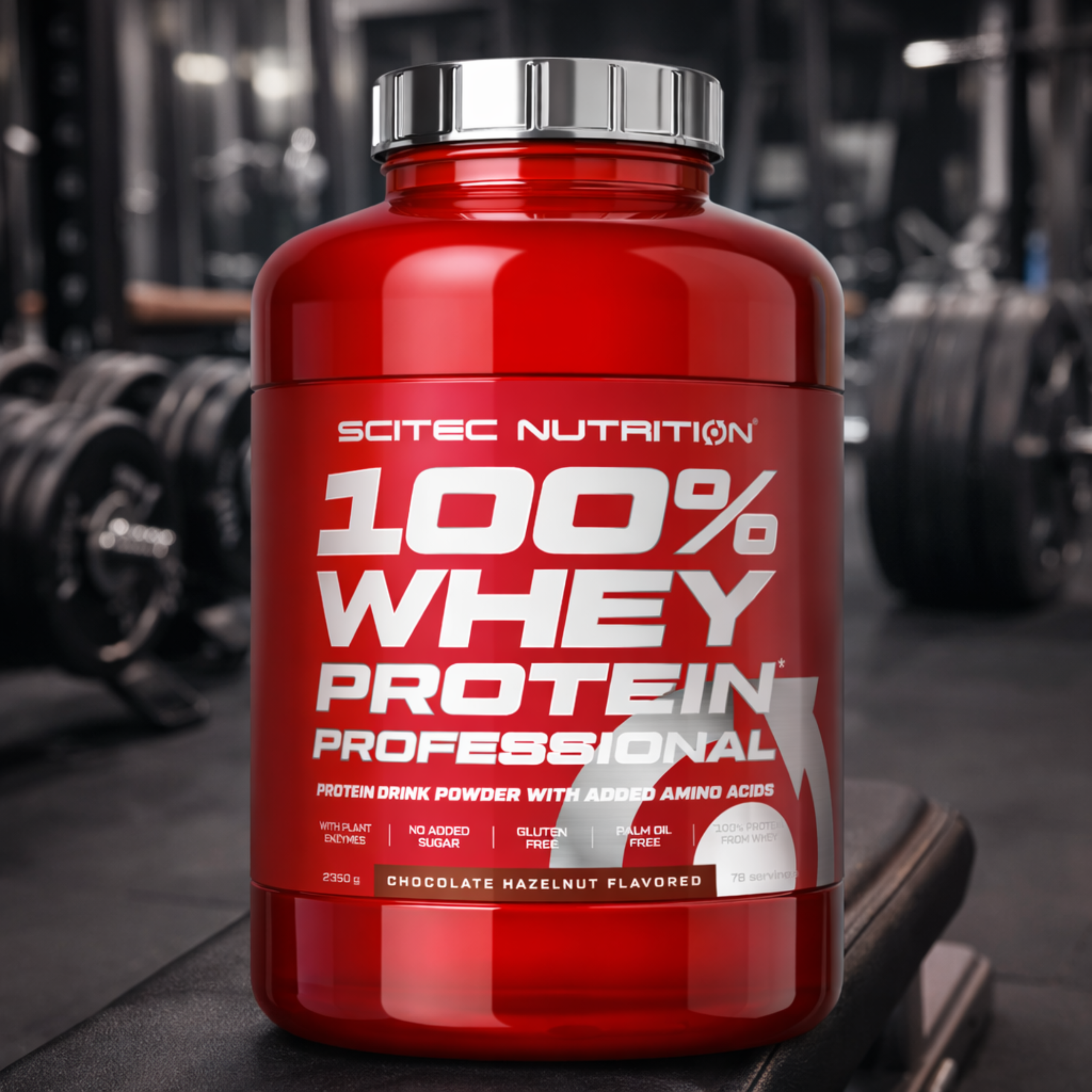 SCITEC 100% Whey Protein Professional - 2x 2350g
