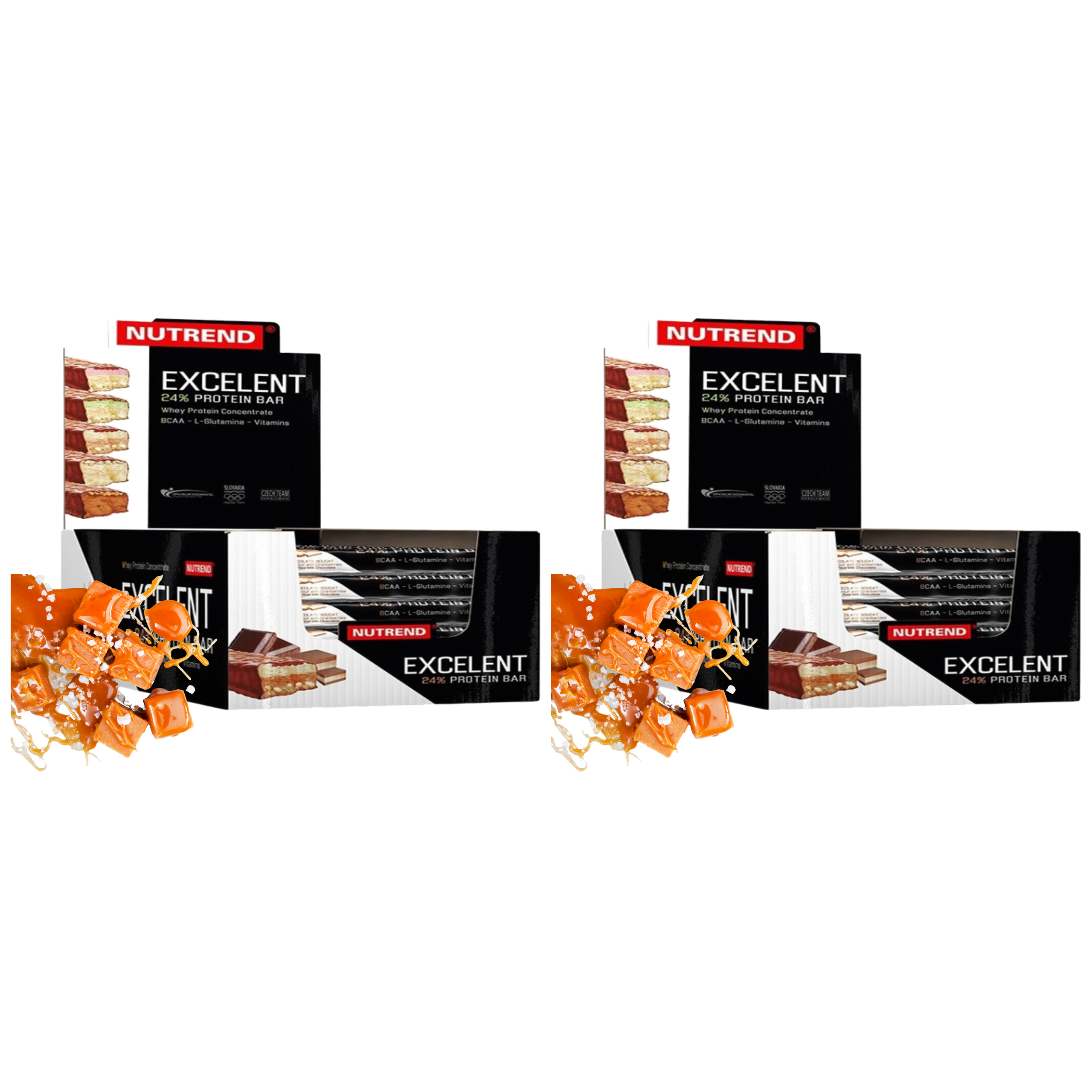 NUTREND - Excelent Protein Bar - 18x 2x 85g