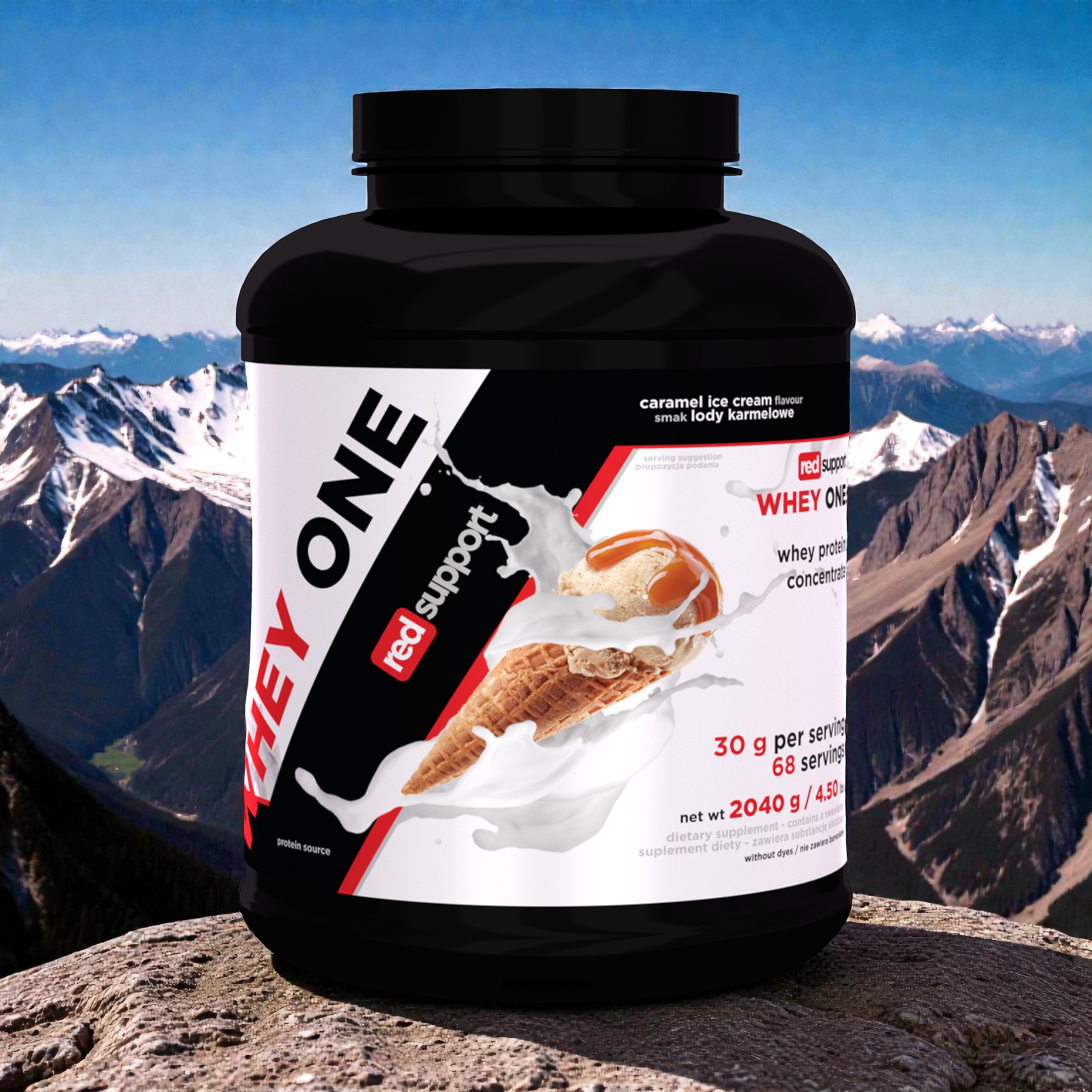 RED SUPPORT Whey One - 3x 2040g