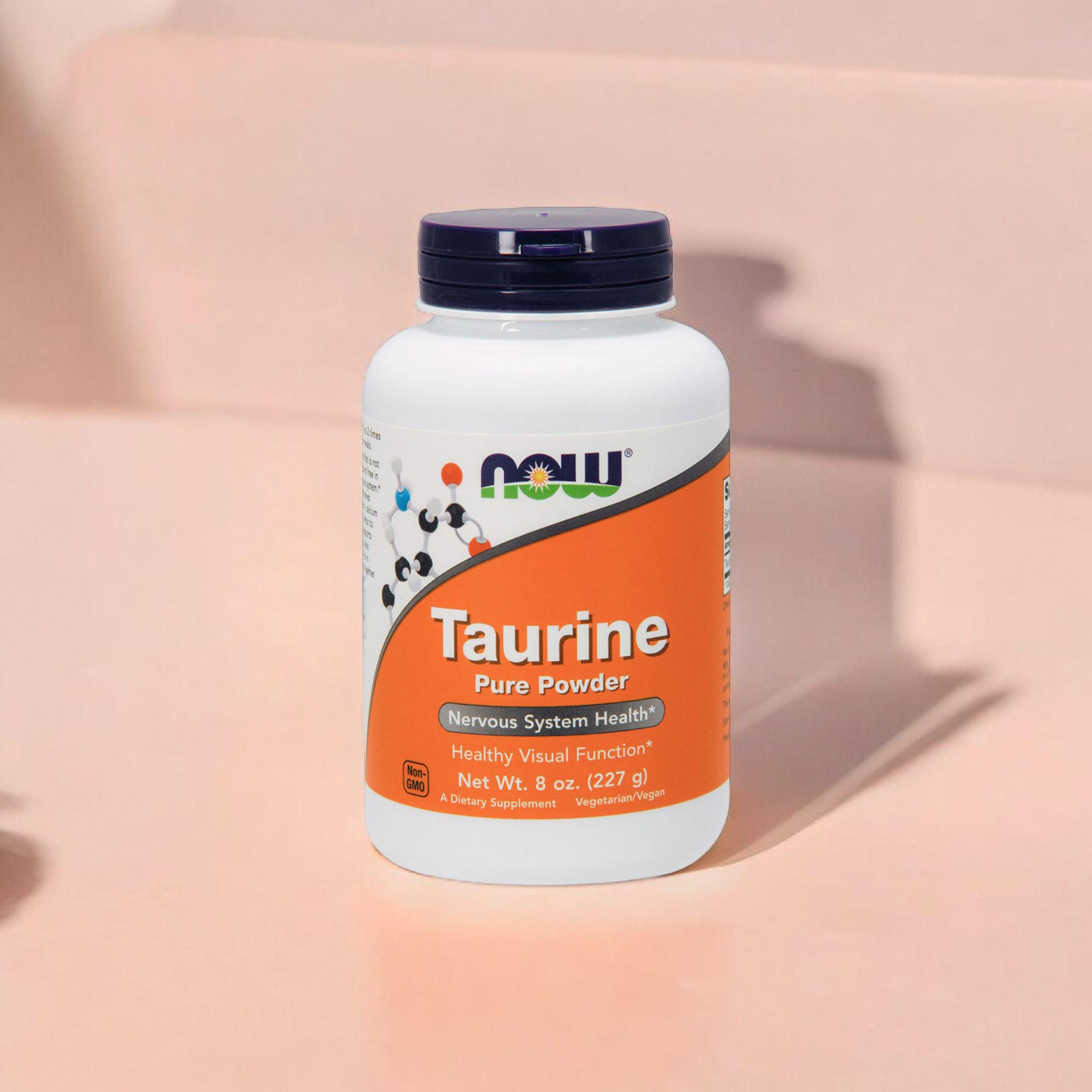 NOW Taurine Pure Powder - 3x 227g