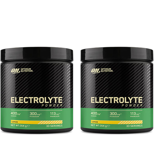 OPTIMUM NUTRITION Electrolyte - 2x 264g - Lemon