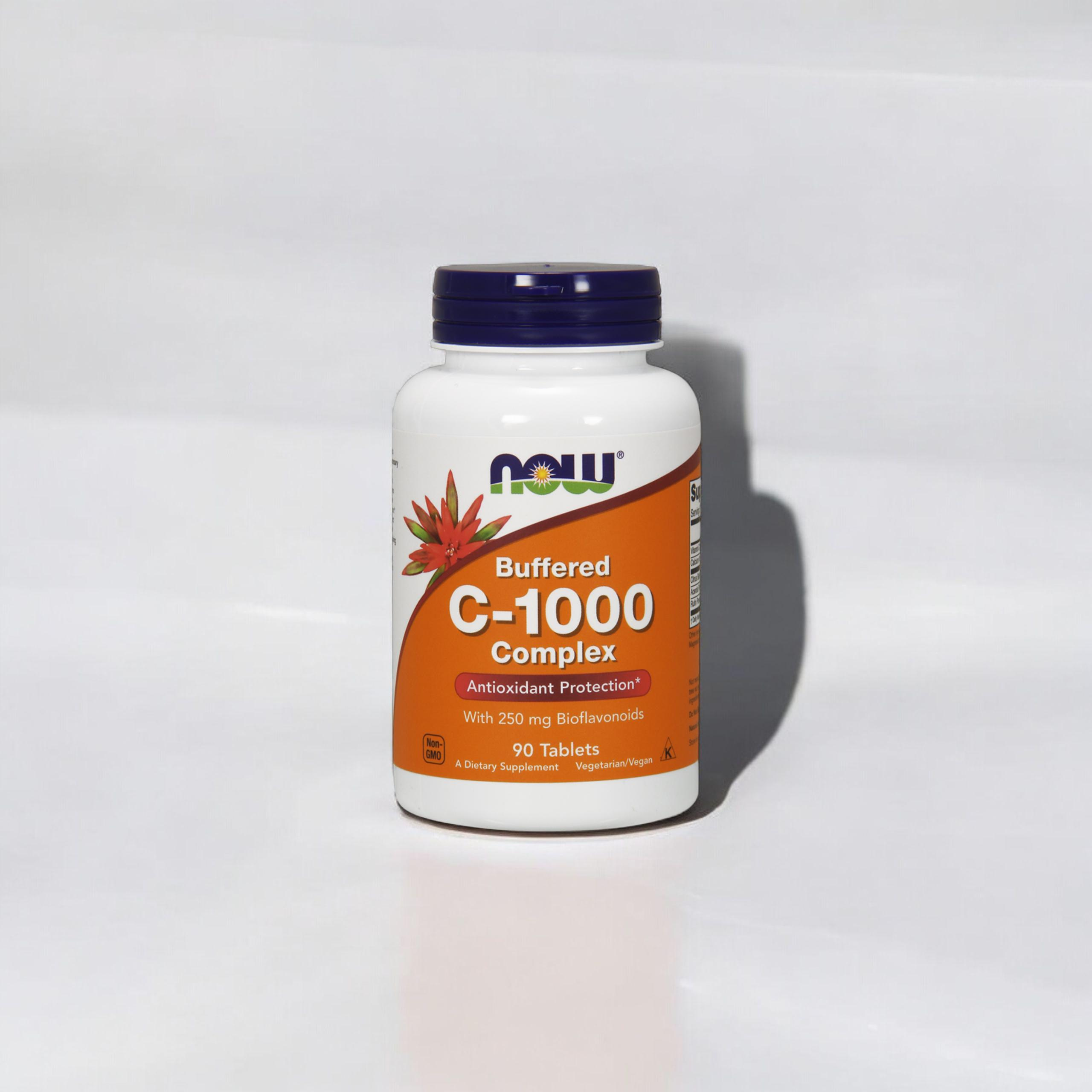 NOW Vitamin C-1000 Complex Buffered - 90tab