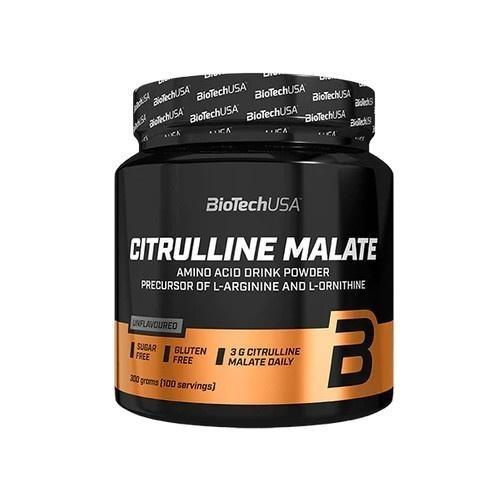 BioTech USA - Citrulline Malate - 3x 300g - Green Apple
