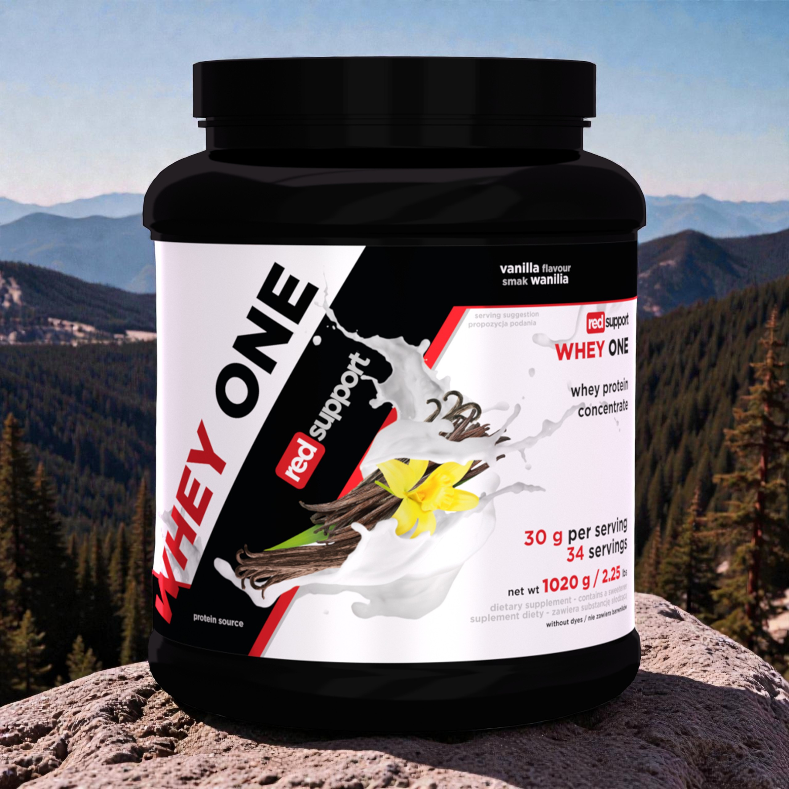 RED SUPPORT Whey One - 3x 1020g