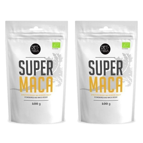 DIET FOOD Bio Maca - 2x 100g