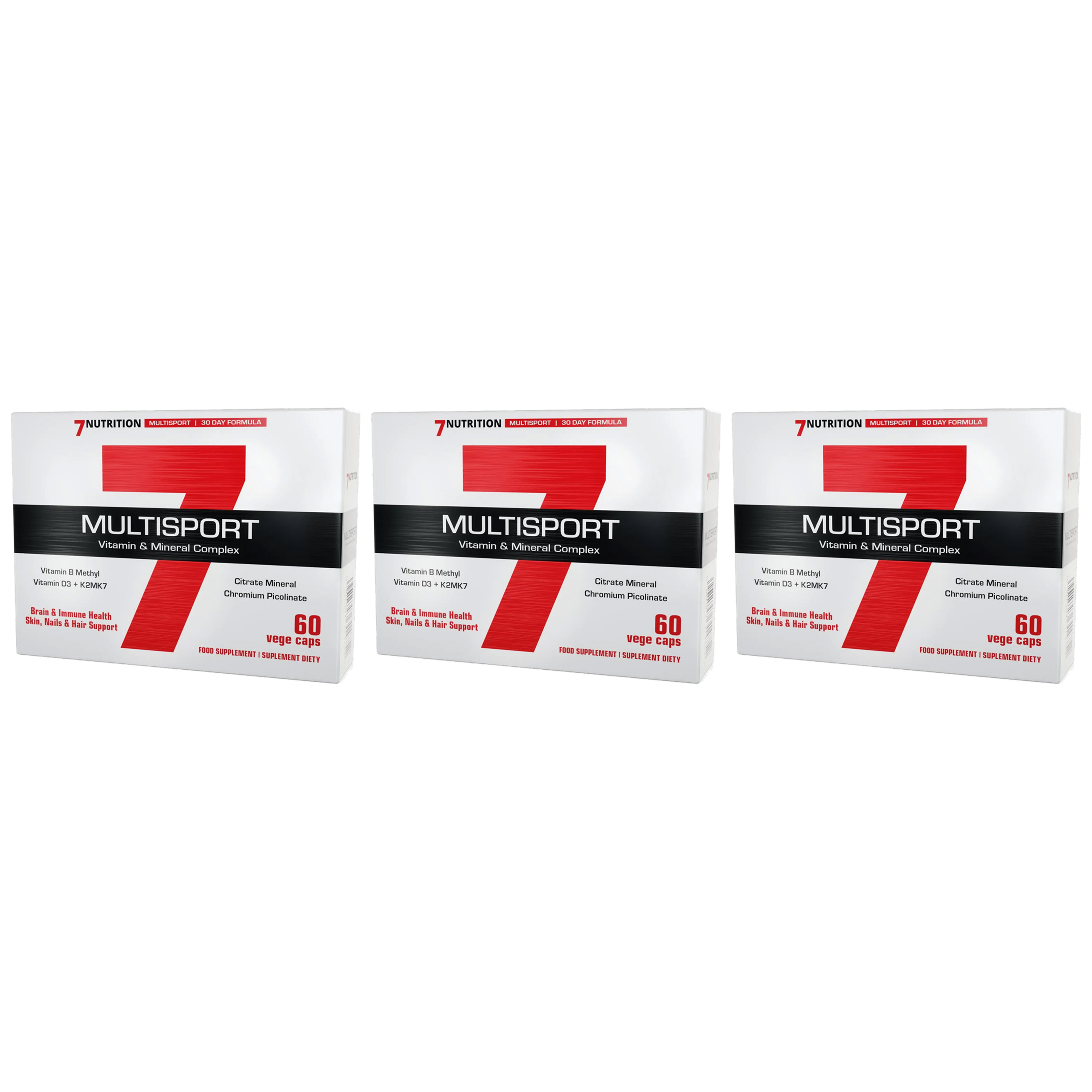 7 NUTRITION Multisport - 3x 60vcaps