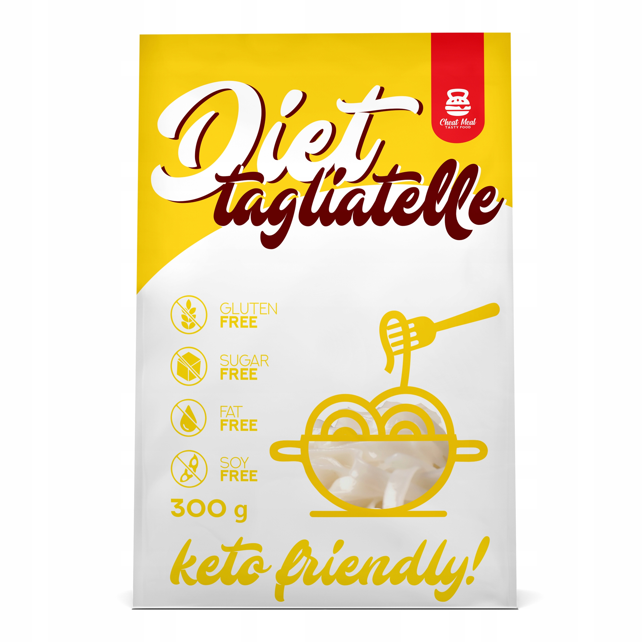 Makaron Konjac Tagliatelle 400g + OLIWA Z OLIWEK W SPRAYU Cheat ZESTAW