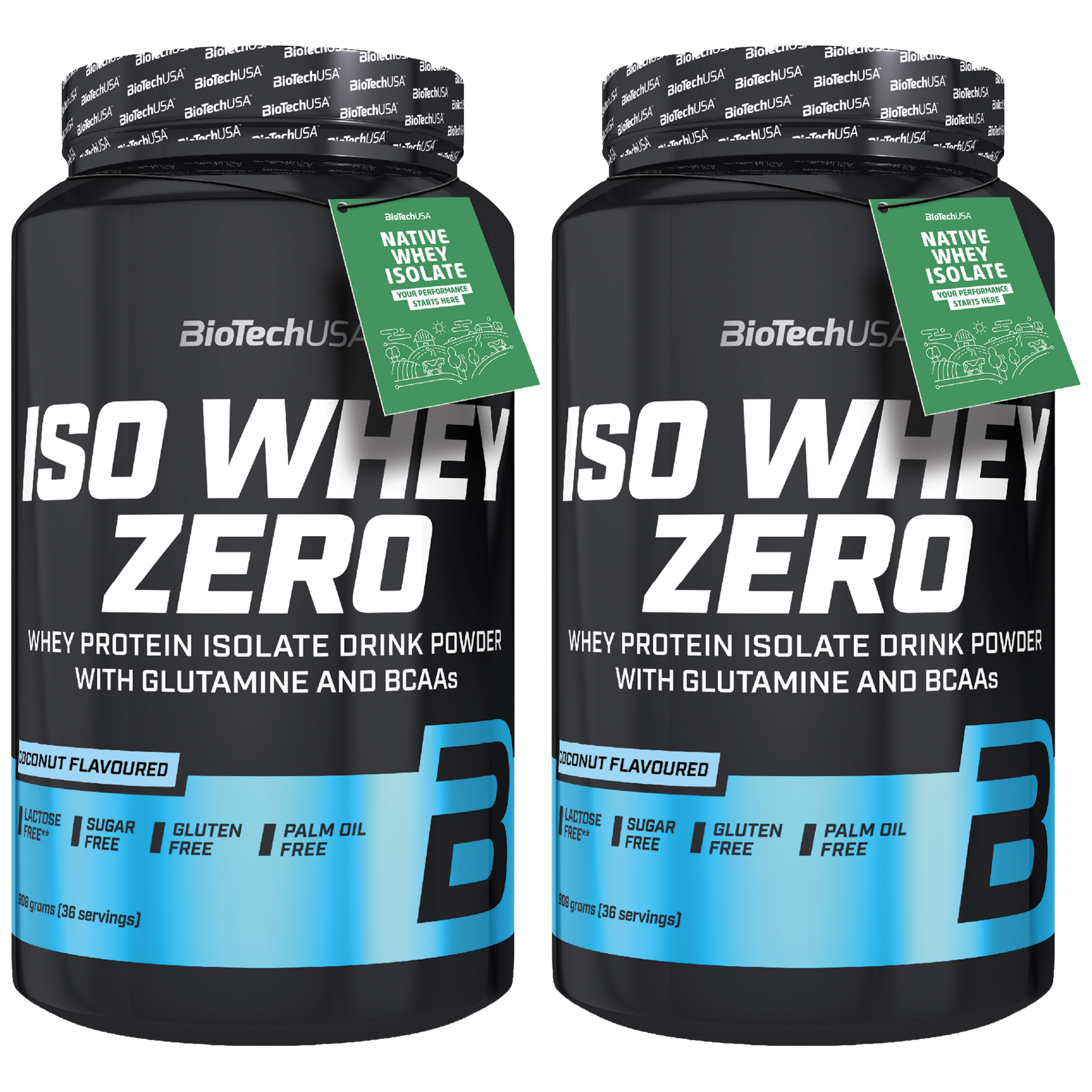 BioTech USA Iso Whey Zero - 2x 908g