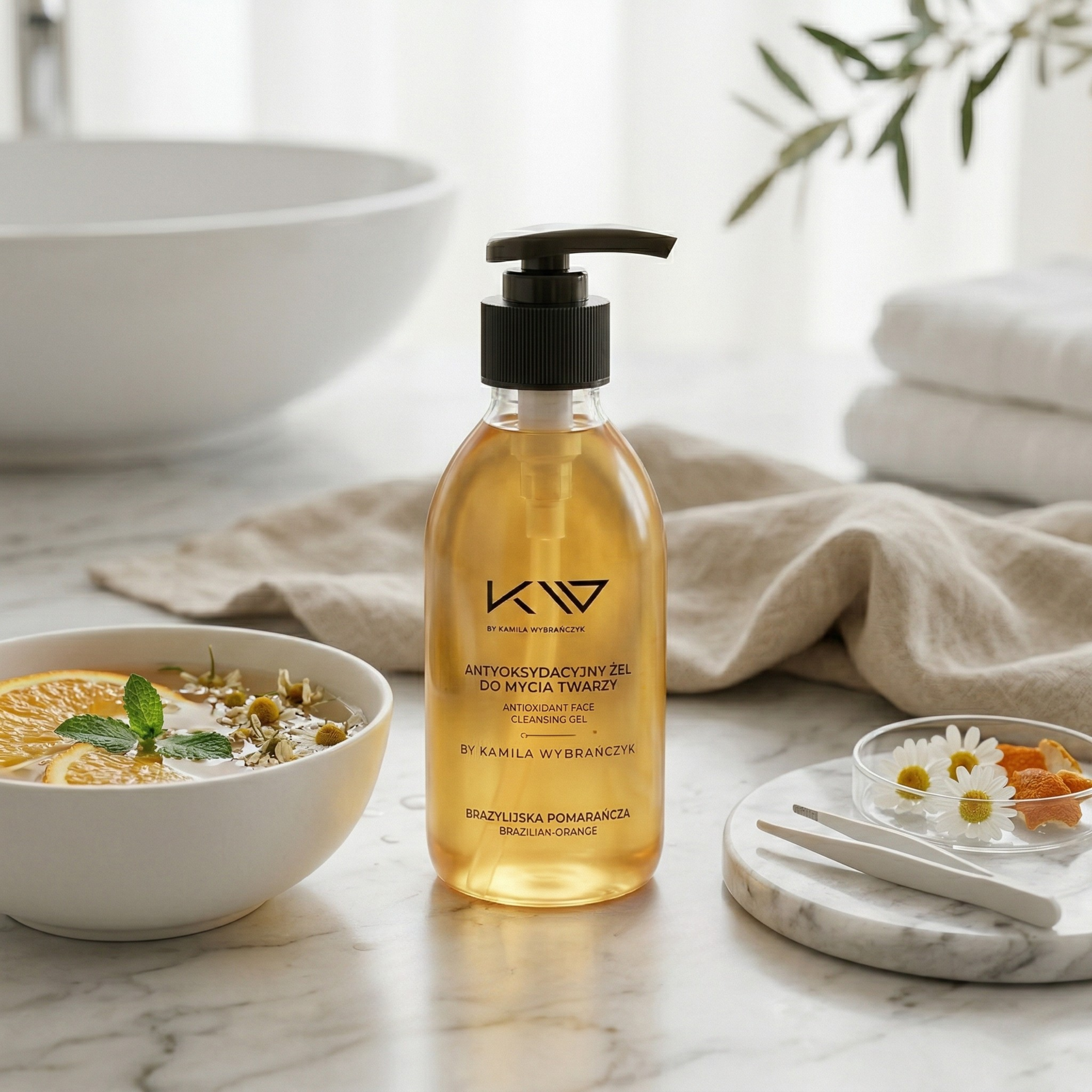 KAMILA WYBRAŃCZYK - Antyoksydacyjny Żel do Mycia Twarzy - 200ml