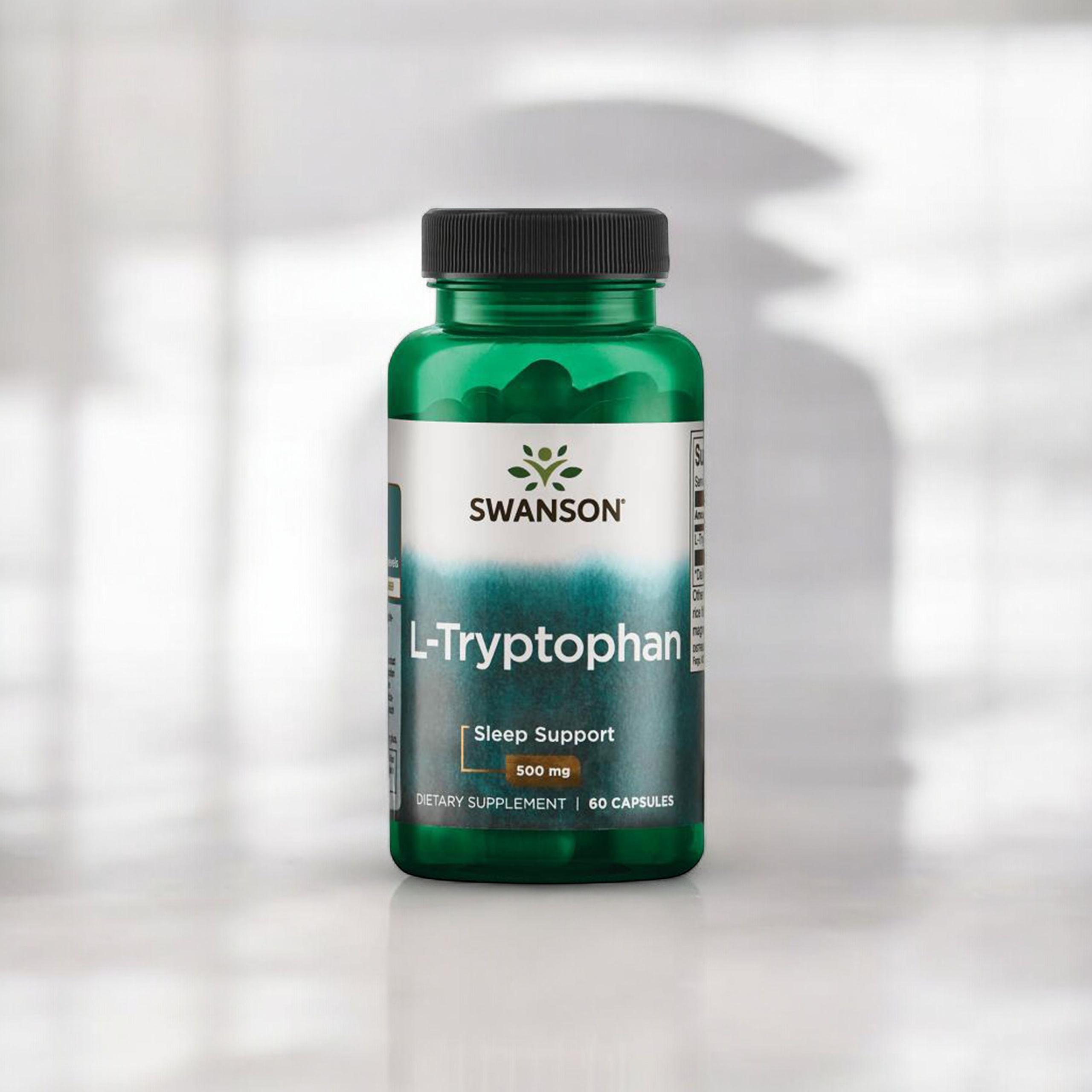 SWANSON L-Tryptophan 500mg - 2x 60caps