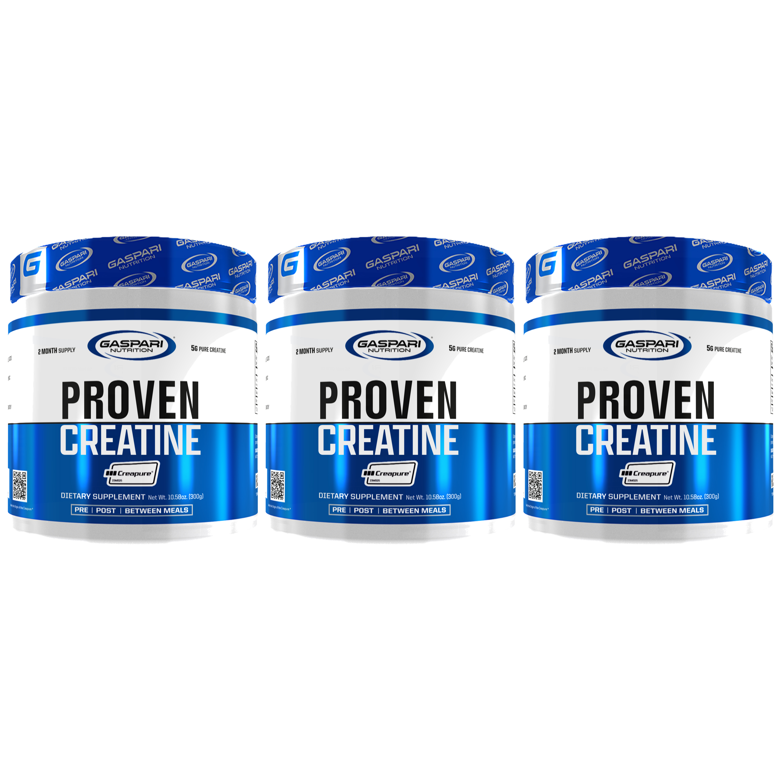 GASPARI NUTRITION Creapure - 3x 300g