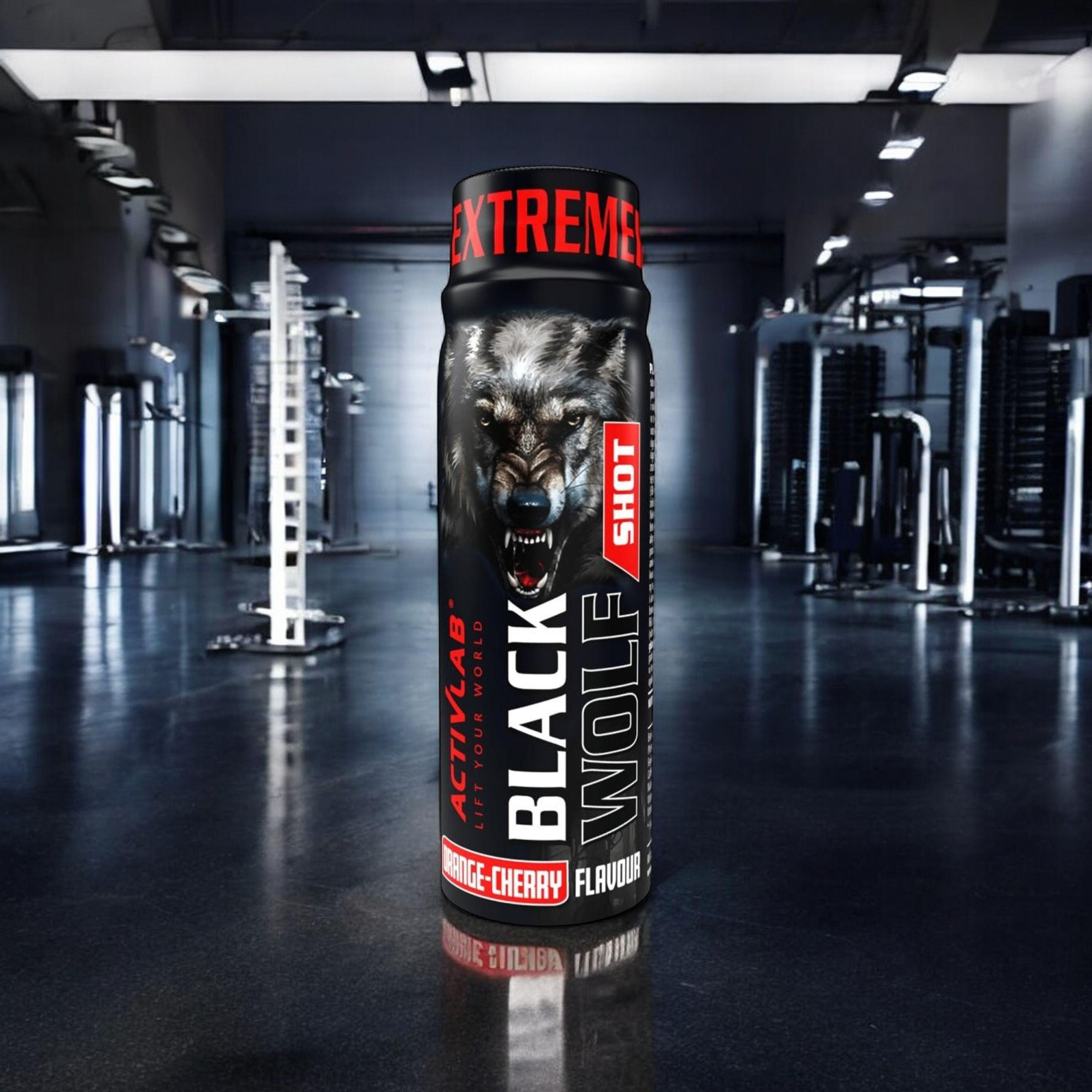 ACTIVLAB - Black Wolf Shot - 12x 80ml - Orange Cherry