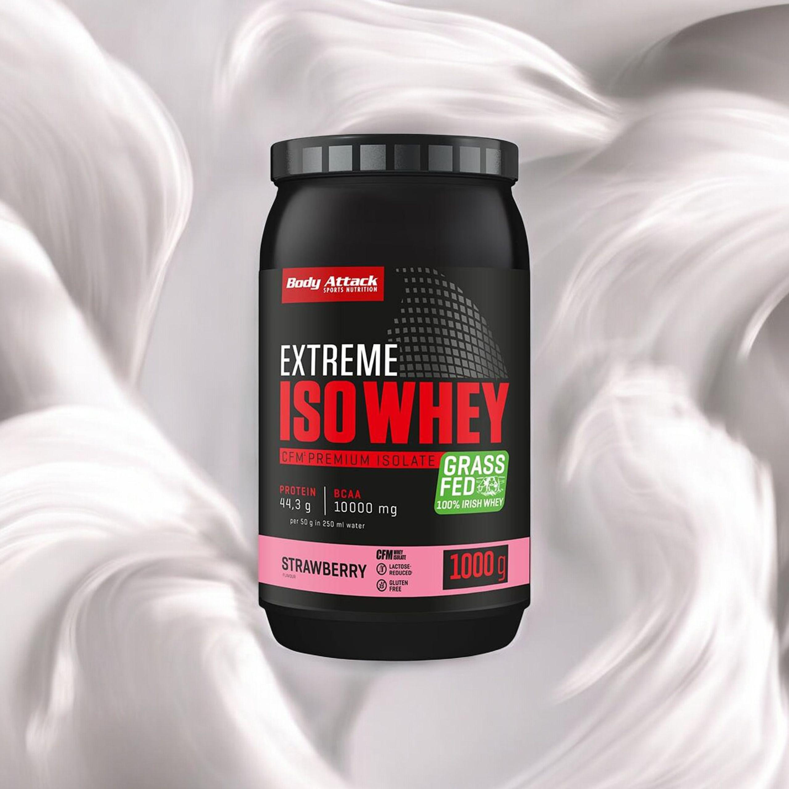 BODY ATTACK Extreme Iso Whey - 3x 1000g