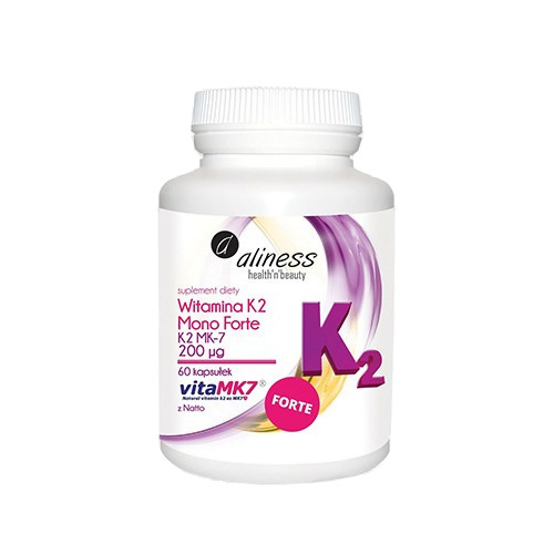 ALINESS Witamina K2 MK7 200µg - 60caps