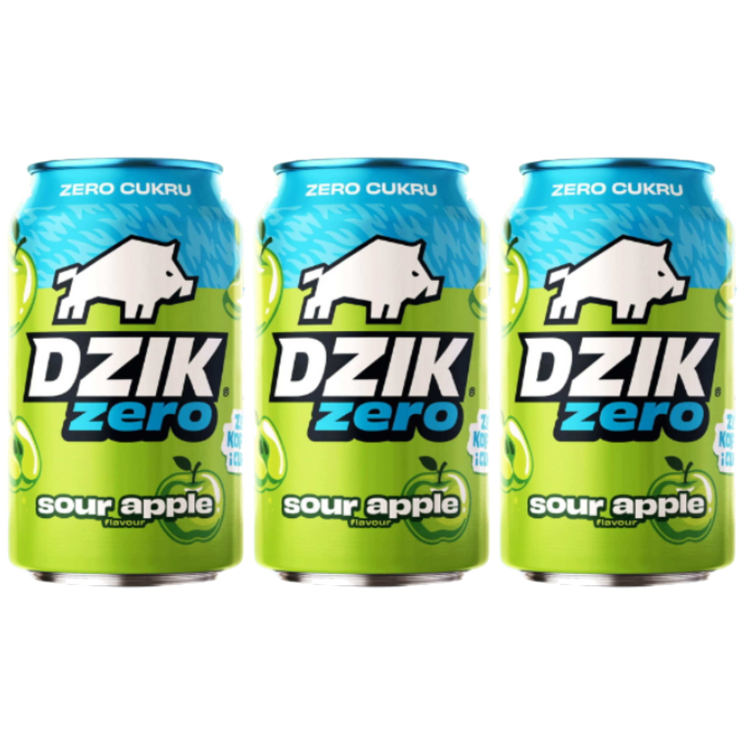 DZIK - Dzik Energy Zero - 3x 330ml