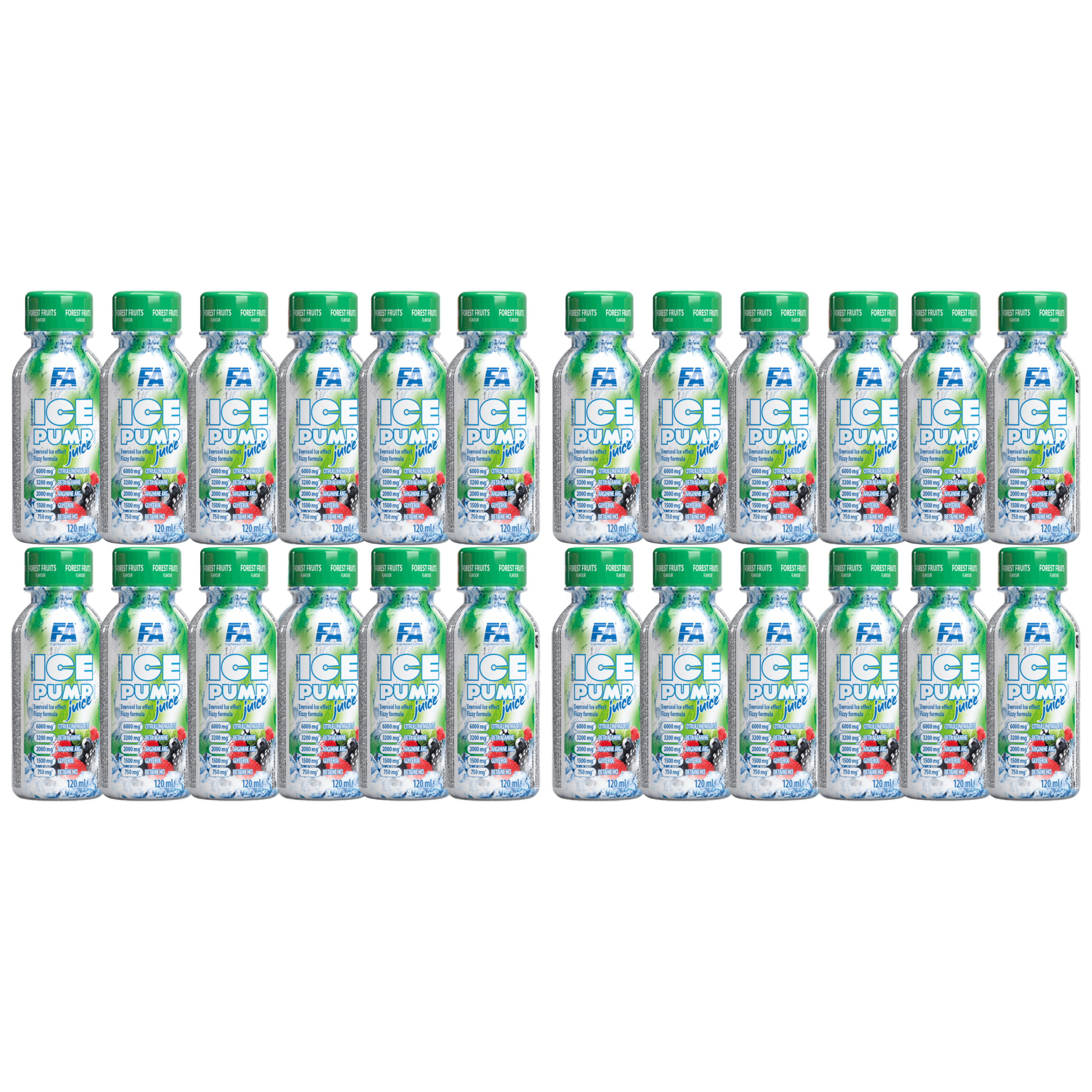 FITNESS AUTHORITY - Ice Pump Juice - 12x 2x 120ml