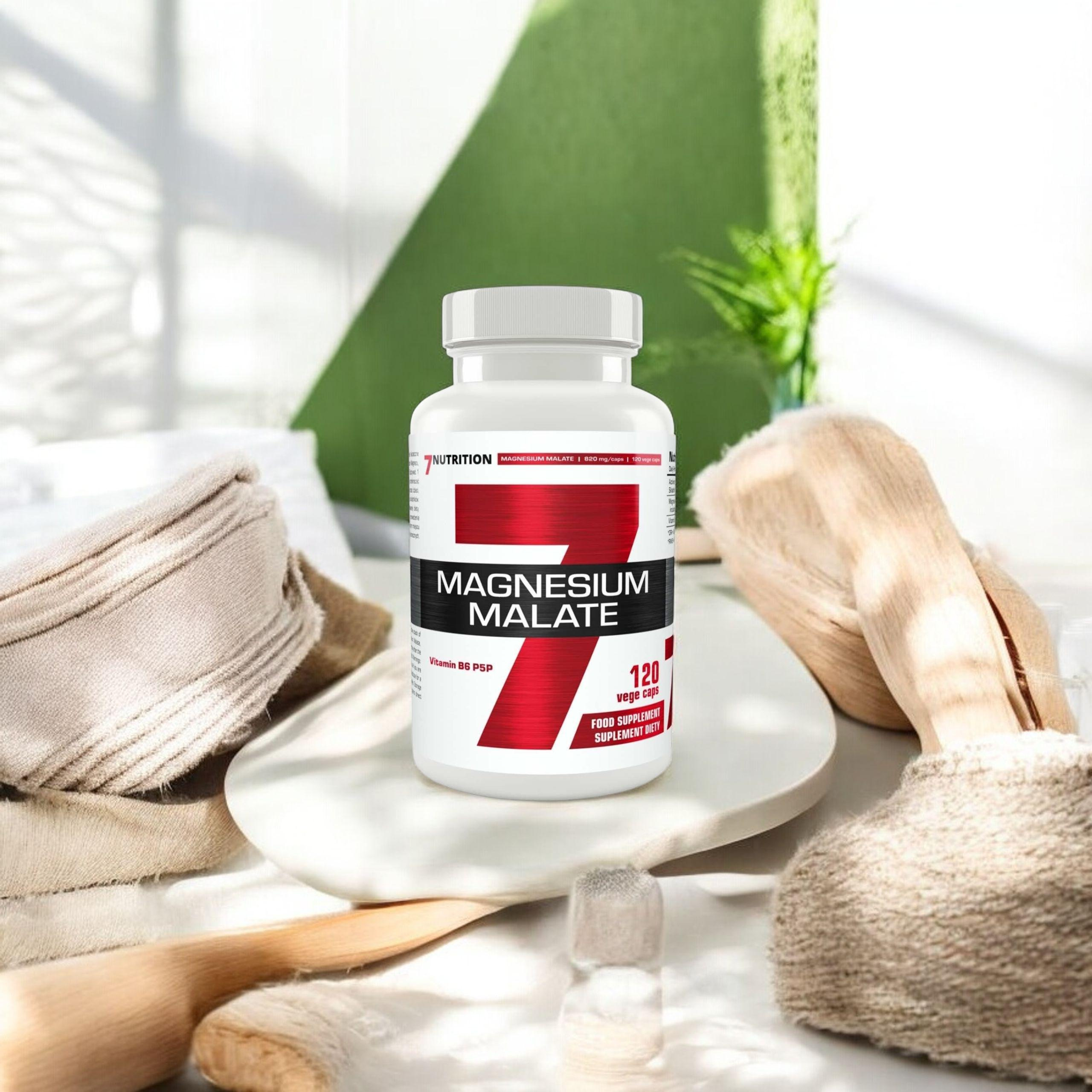 7 NUTRITION - Magnesium Malate - 3x 120vcaps.