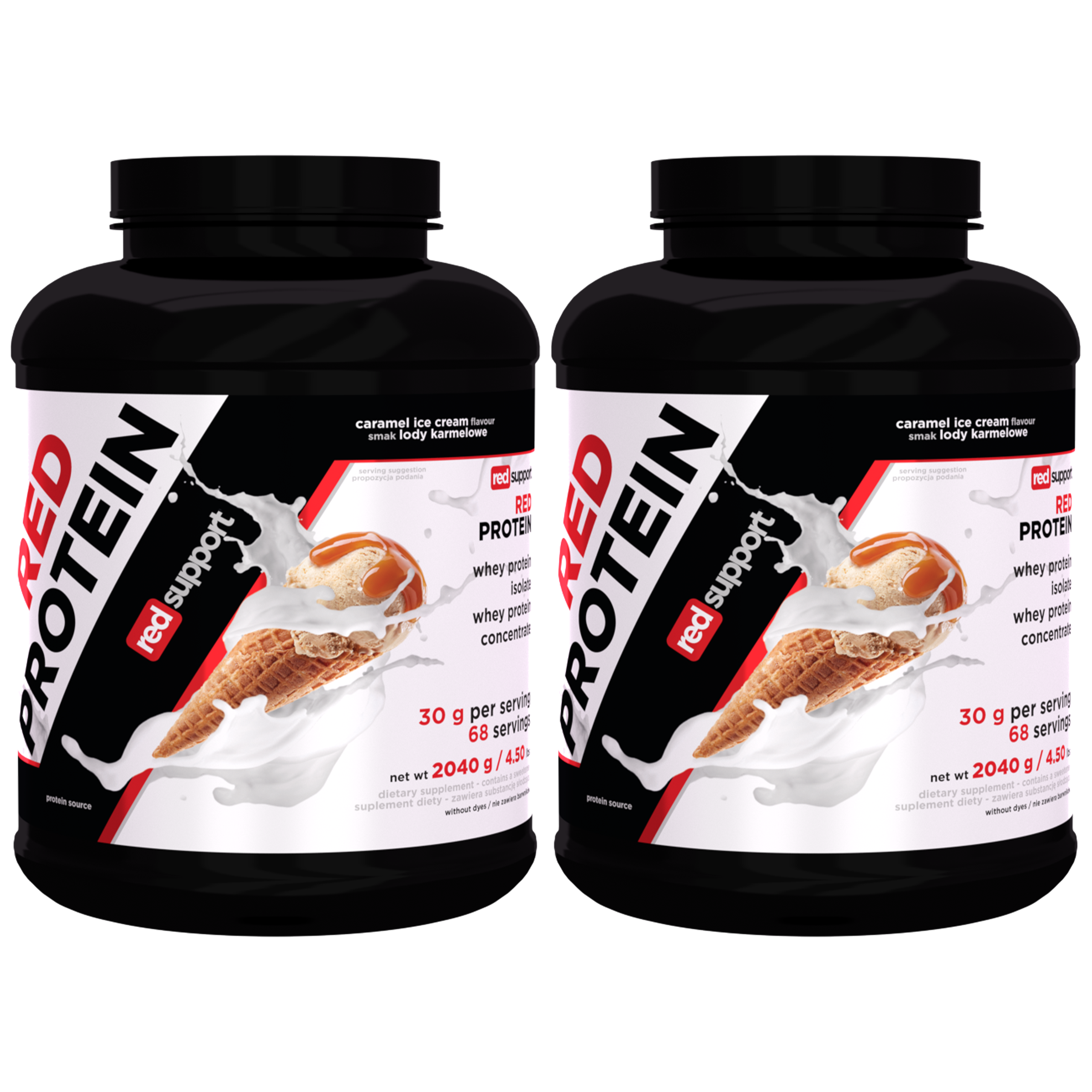 RED SUPPORT Red Protein - 2x 2040g
