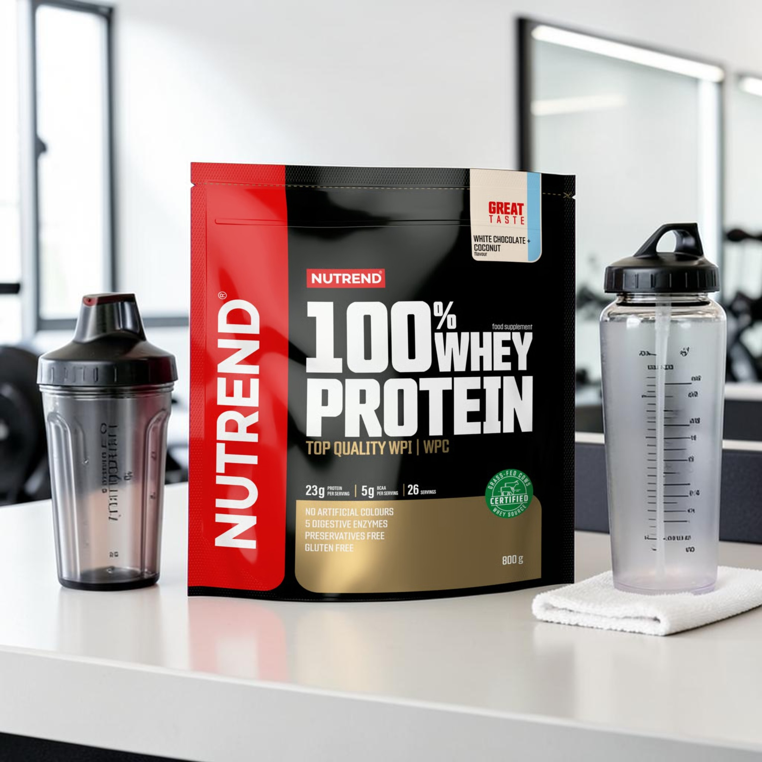 NUTREND - 100% Whey Protein - 2x 800g