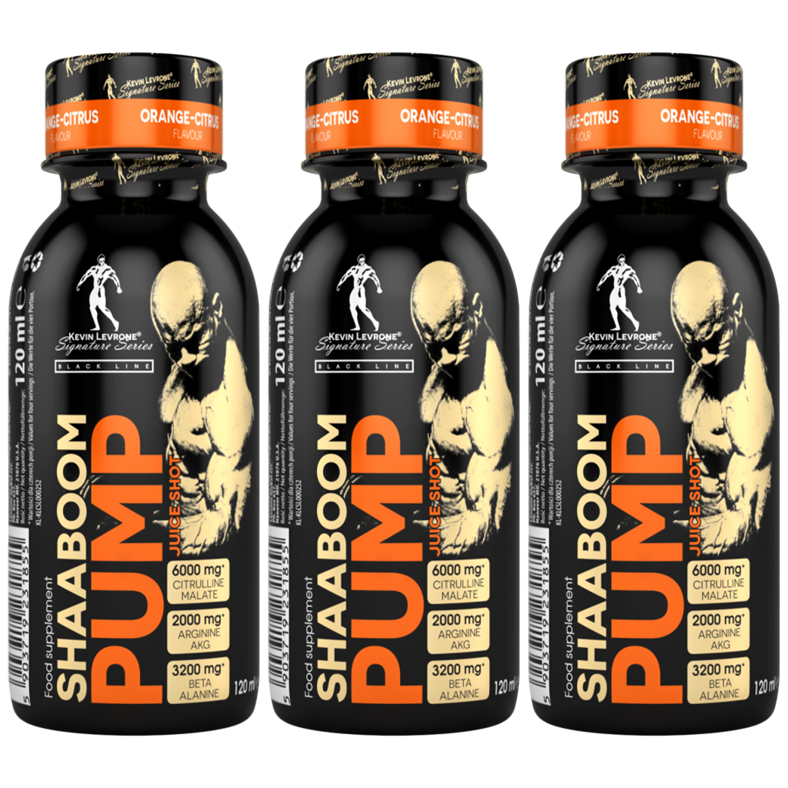 KEVIN LEVRONE Shaaboom Pump Juice Shot - 3x 120ml