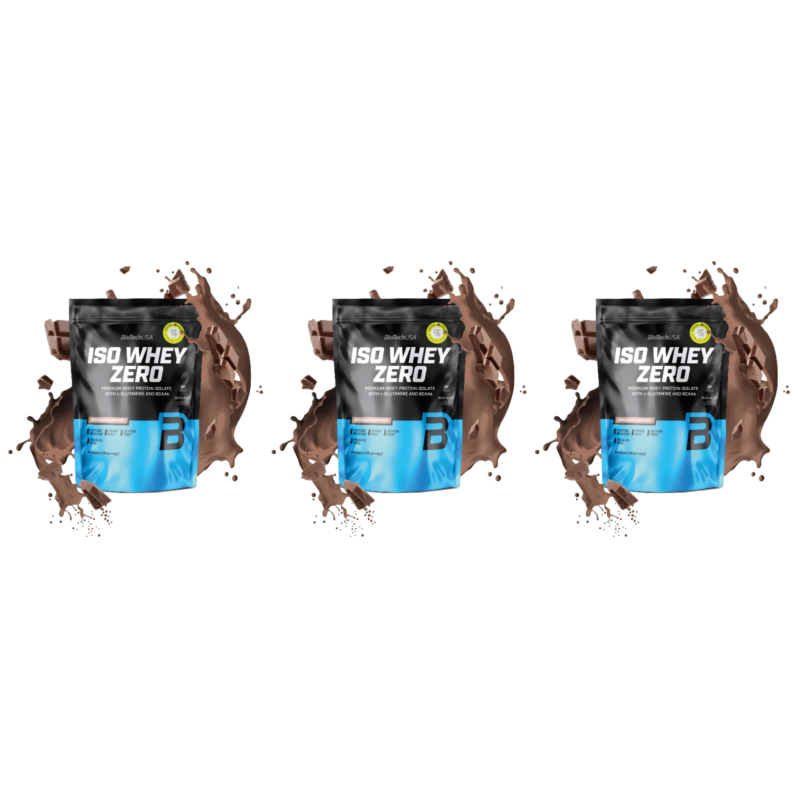 BIOTECH Iso Whey Zero 3x 454g 