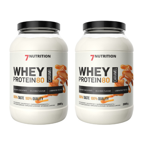7 NUTRITION Whey Protein 80 - 2x 2000g