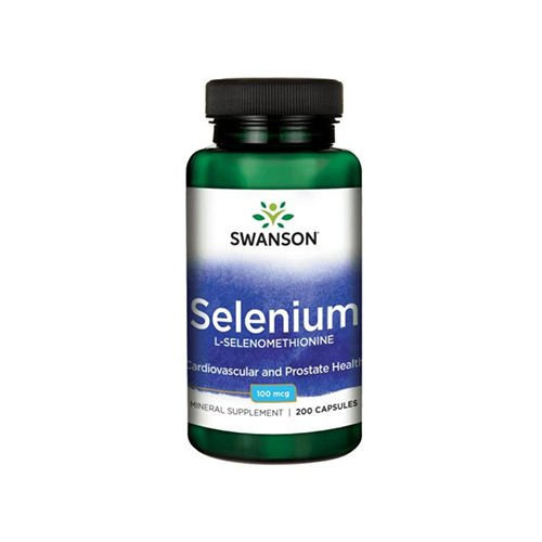SWANSON Selenium 100mcg - 2x 200caps